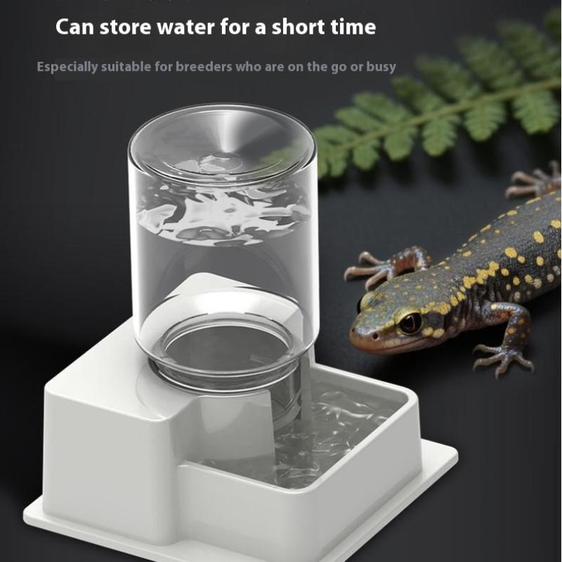 (BF06) زجاجة ماء أوتوماتيكية ل - مراجعة Water Dish Reptile وسعره